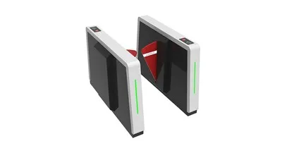 Motorizirana zakretna barijera s klapnama